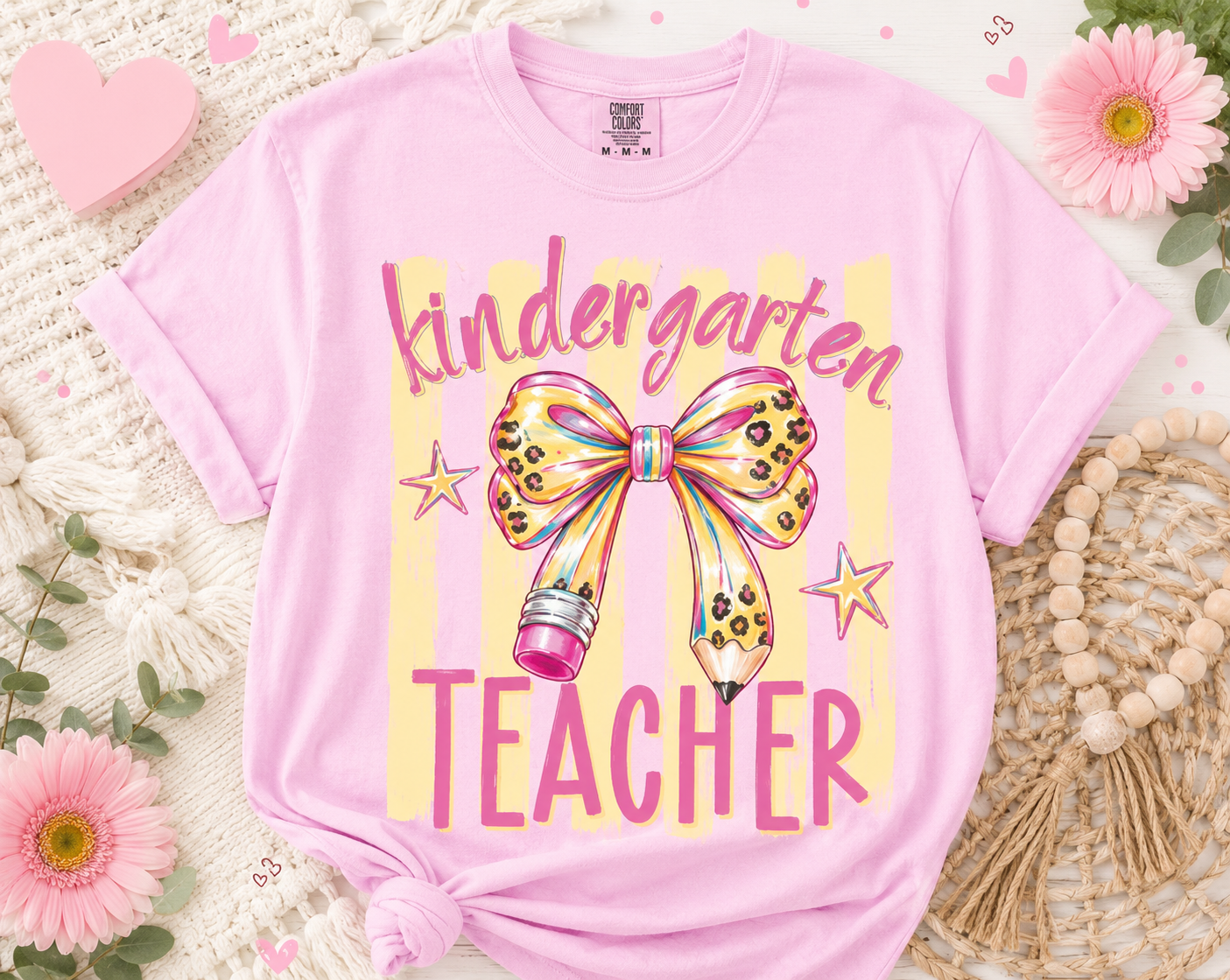 Teacher Bow Tee
