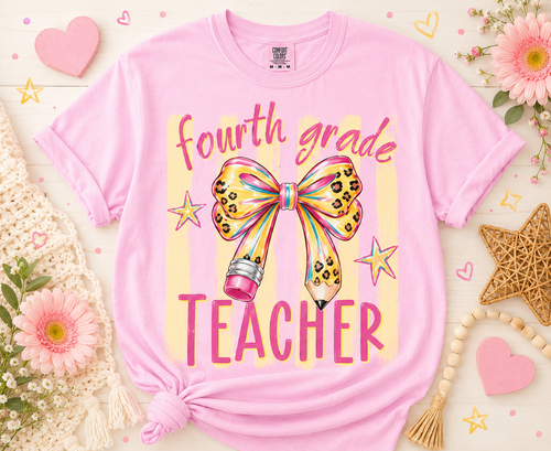 Teacher Bow Tee